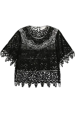 ULLA JOHNSON Aria lace blouse