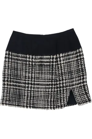 Dior 2000s houndstooth mini skirt
