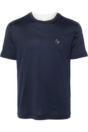 ELEVENTY Logo-embroidered T-shirt
