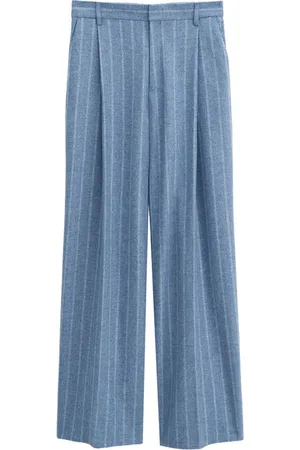 Filippa K Wide-leg striped trousers