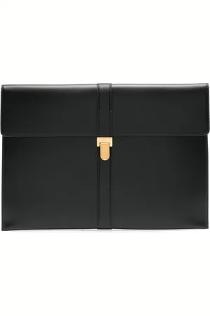 The Row Leather clutch bag