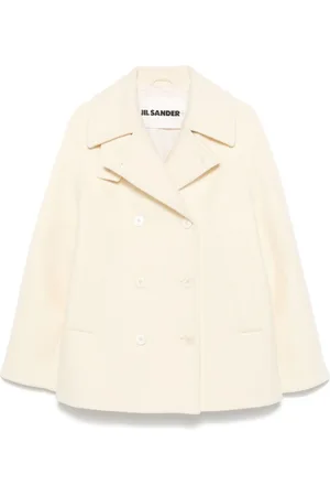Jil Sander Double-breasted wool peacoat
