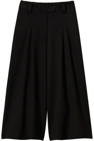 Twin-Set High-waisted cropped trousers