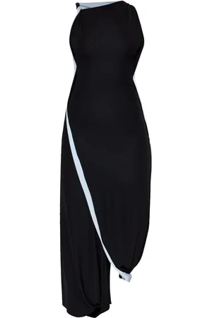Victoria Beckham Asymmetric maxi dress