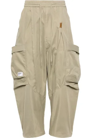 Musium Div. Logo-patch cargo trousers