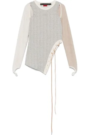 Andersson Bell Braids cut-out top