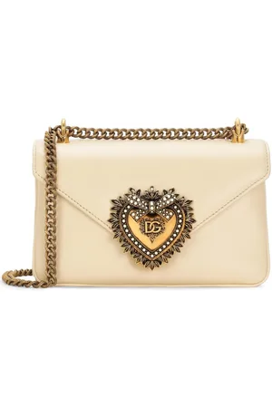 Dolce & Gabbana Medium Devotion leather crossbody bag
