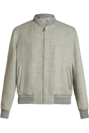 Etro Zip-up wool bomber jacket