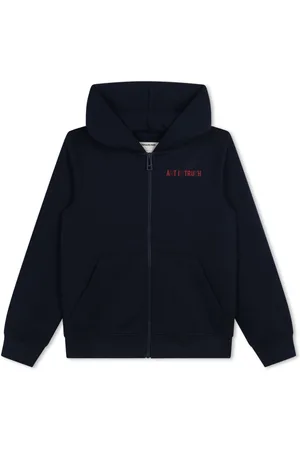 Zadig & Voltaire Logo-print zip-up hoodie