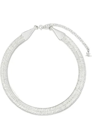 Courrèges Snake-chain choker necklace