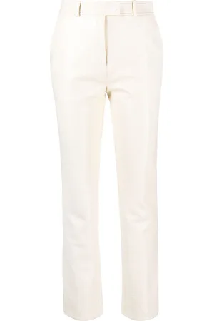 Courrèges Slim-cut vinyl trousers
