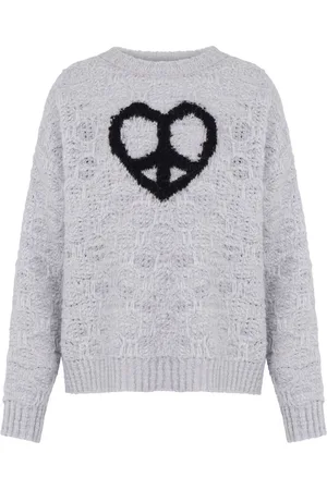 Moschino Open-knitted jumper