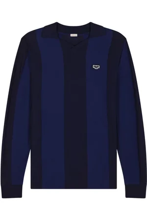Fursac Striped jersey polo shirt