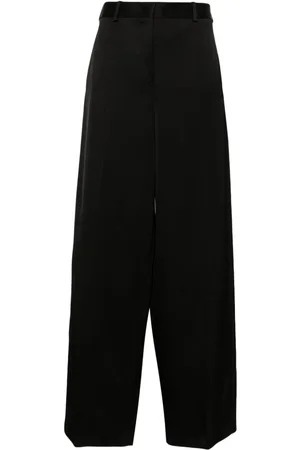 Jil Sander Pressed-crease palazzo pants