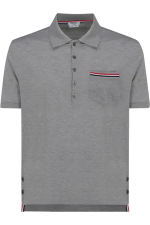 Thom Browne RWB stripe polo shirt