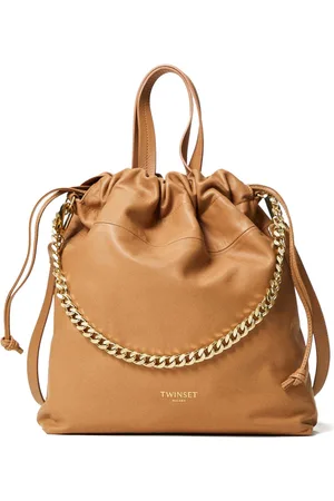 Twin-Set Logo-print bucket bag
