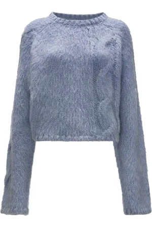 J.W.Anderson Cable-knit cropped sweater