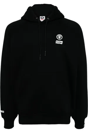 A Bathing Ape Logo-patched hoodie