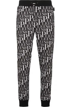 Philipp Plein All-over logo-print track pants