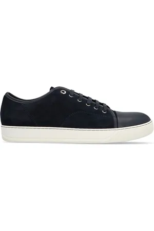 Lanvin Suede lace-up sneakers