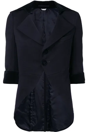 Comme des Garçons Wide lapels tail jacket