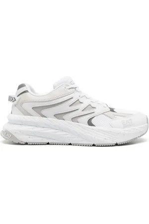EA7 Embossed-logo trainers