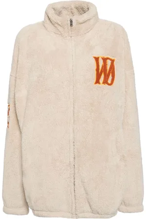 We11 Done Boucle Logo Fleece jacket