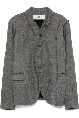 MARC LE BIHAN Prince of Wales-pattern blazer