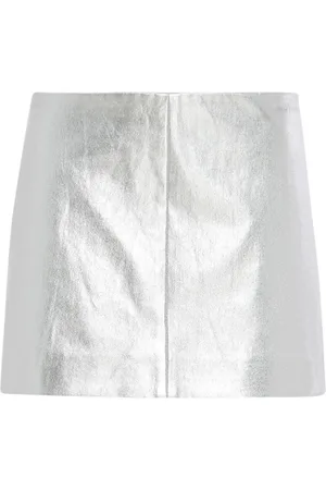 ROSETTA GETTY Leather mini skirt