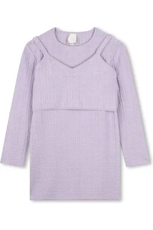 Givenchy 4G-jacquard layered dress