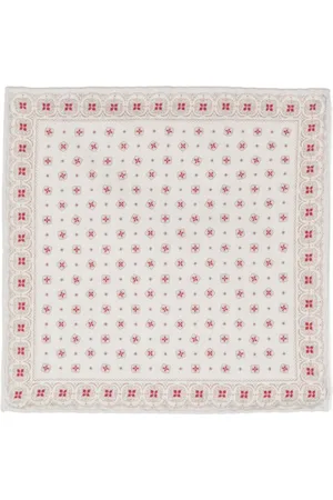 ELEVENTY Patterned pocket scarf