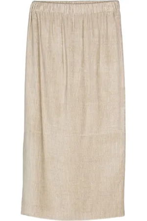 ALYSI Striped midi skirt