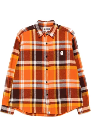 A Bathing Ape Checked shirt