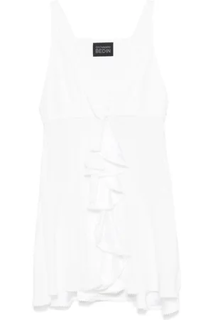 GIOVANNI BEDIN Ruffle-detail mini dress
