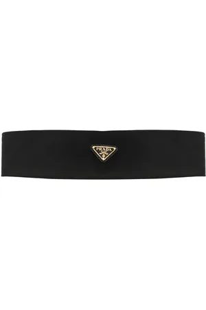 Prada Gold Logo hairband