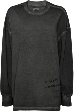 Izzue Handwriting long-sleeved T-shirt