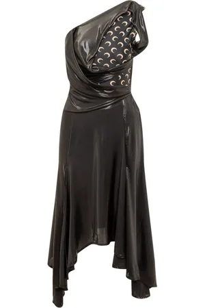 Marine Serre Layered asymmetric dress