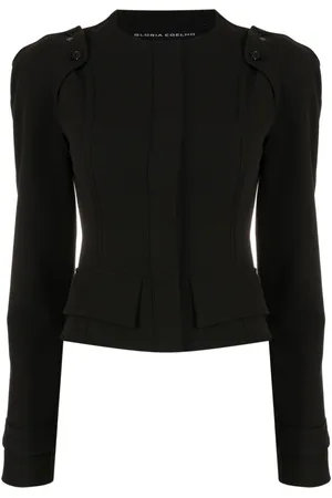 Gloria Coelho Detachable-sleeve jacket