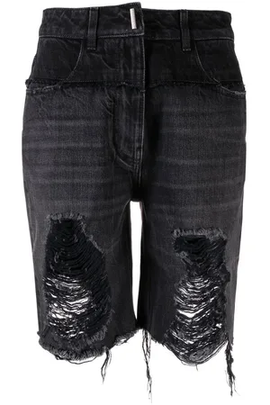 Givenchy Denim knee-length shorts