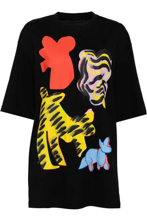 JNBY Cat-printed T-shirt