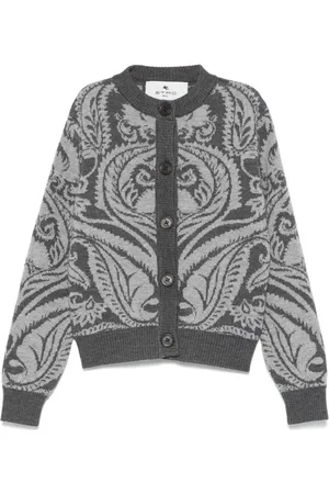 Etro Intarsia-knit cardigan