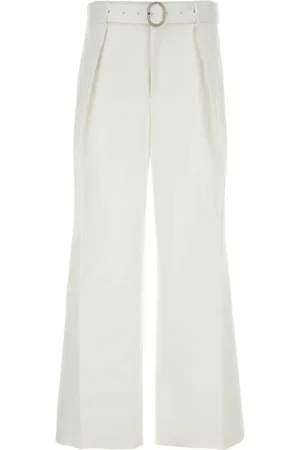 Jil Sander Belted wide-leg trousers