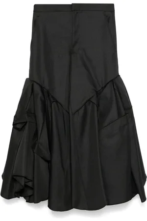 Comme des Garçons Pleated flared trousers