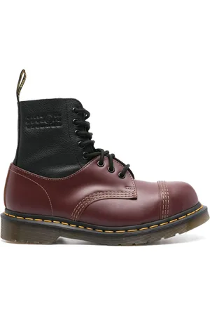Maison Margiela Colourblock combat boots