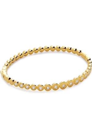 Monica Vinader 18kt vermeil diamond bangle