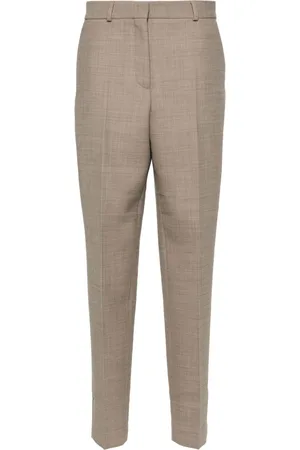 Totême Mélange-effect trousers