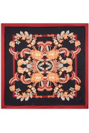 Etro Printed silk scarf