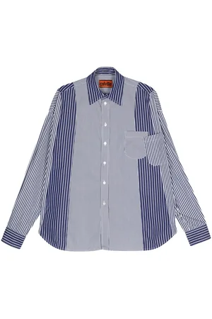 Colville Frankenstein striped cotton shirt