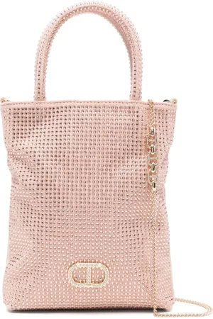 Twin-Set Mini crystal-embellished tote bag