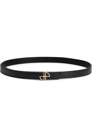 Patou JP thin leather belt